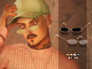 Sims 4 — Magnolia-C - Kimmy Glasses by magnolia-c — New mesh by me. Male amd female. 20 swatches. Custom thumbnail.