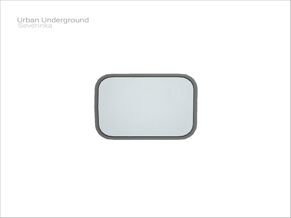 Sims 4 — [Urban Underground] - train window by Severinka_ — Train window From the set 'Urban Underground' Build / Buy