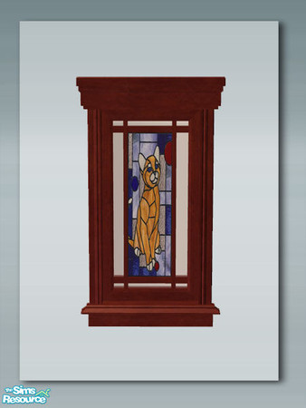 Sims 2 — Rustic Living: Window Glass - Recol 07 by Shakeshaft — Part of a set of Window and Doors to accompany my Rustic