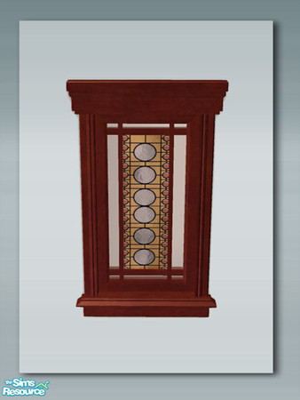 Sims 2 — Rustic Living: Window Glass - Recol 01 by Shakeshaft — Part of a set of Window and Doors to accompany my Rustic