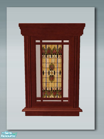 Sims 2 — Rustic Living: Single Window - Mesh by Shakeshaft — Part of a set of Window and Doors to accompany my Rustic