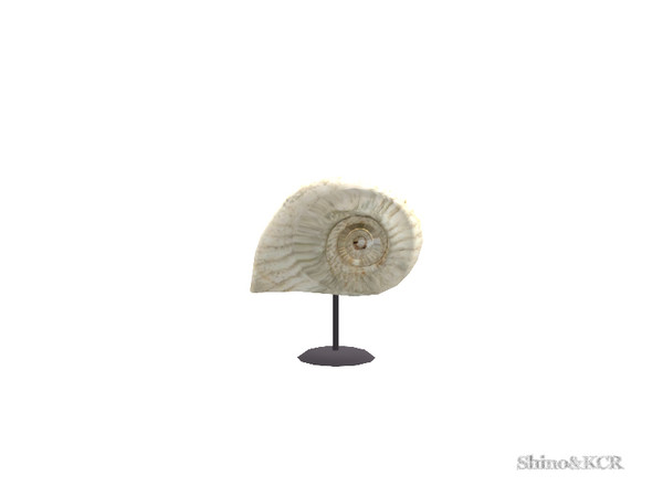 Sims 4 — Study Sara - Shell with Stand by ShinoKCR — Study Furniture giving you a beachy feeling find it in Clutter