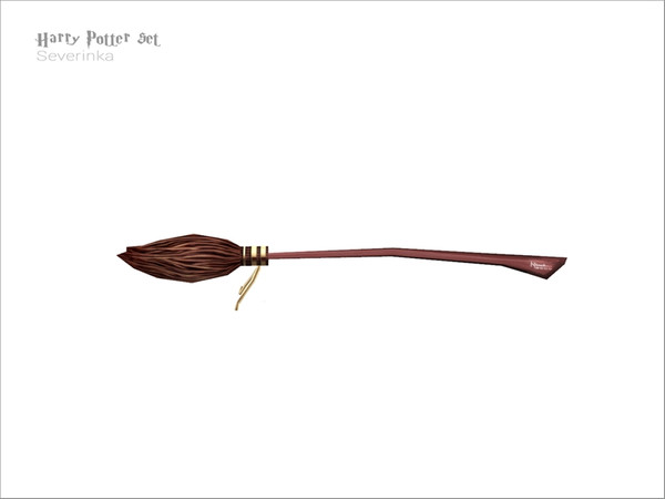 Sims 4 — [HarryPotter] - Nimbus2000 deco by Severinka_ — Nimbus2000 deco on stand From the set 'HarryPotter' For those
