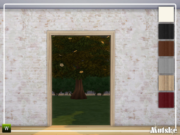 Sims 4 — Linton Arch with No Top 2x1 by Mutske — This arch is part of the Linton Constructionset. Made by Mutske@TSR. 