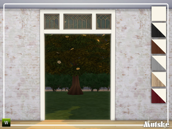 Sims 4 — Linton Arch with Top no Side 3x1 by Mutske — This arch is part of the Linton Constructionset. Made by