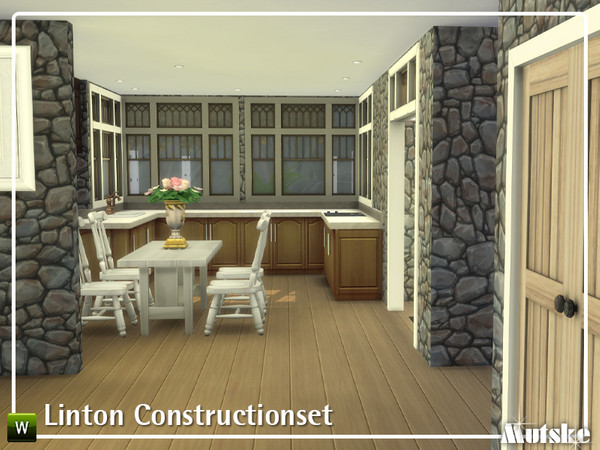 Sims 4 — Linton Constructionset Part 2 by Mutske — This is the second part of the Linton Construction. The other parts