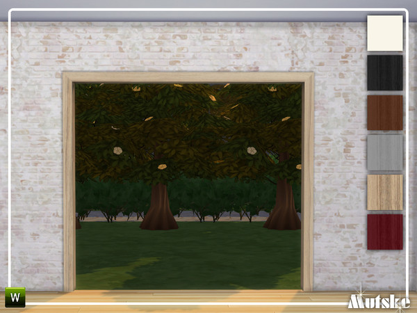 Sims 4 — Linton Arch with No Top 3x1 by Mutske — This arch is part of the Linton Constructionset. Made by Mutske@TSR. 