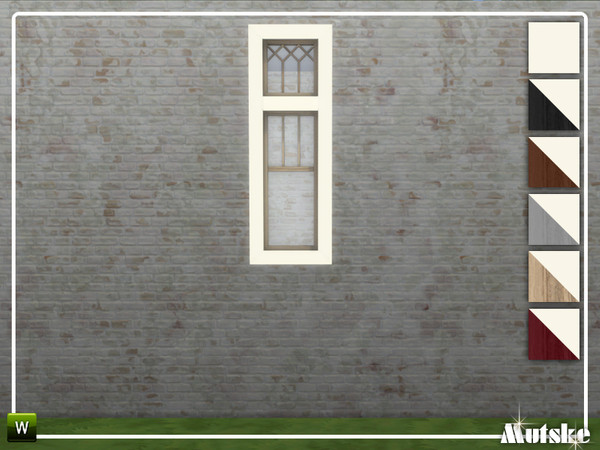Sims 4 — Linton Window Counter Small 1x1 by Mutske — This window is part of the Linton Constructionset. Made by