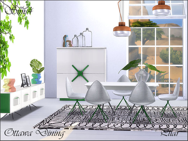 Sims 4 — Ottawa by Pilar — contemporary style