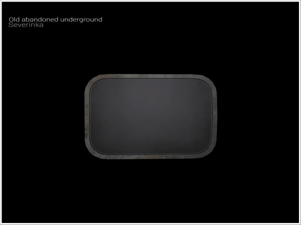 Sims 4 — [Old Underground] - window by Severinka_ — Window From the set 'Old abandoned underground' Build / Buy category: