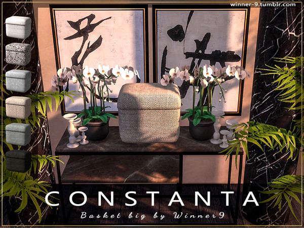 Sims 4 — Basket big by Winner9 — This is big basket from my set Constanta, you can find it easy in your game by typing