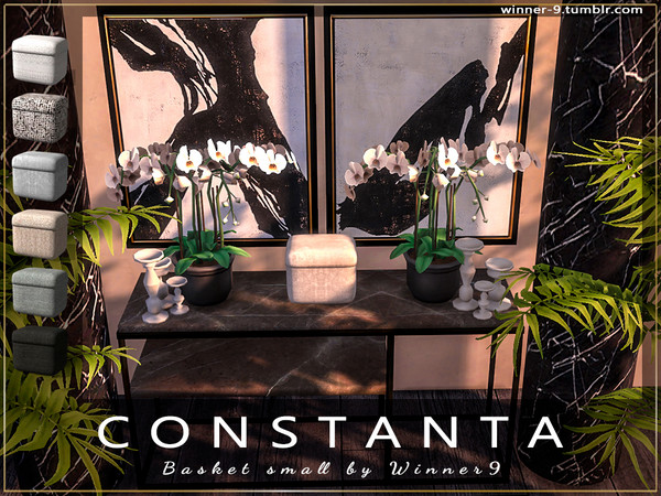 Sims 4 — Basket small by Winner9 — This is small basket from my set Constanta, you can find it easy in your game by