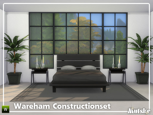Sims 4 — Wareham Constructionset Part 1 by Mutske — This is the first part of the Wareham Construction. The endless