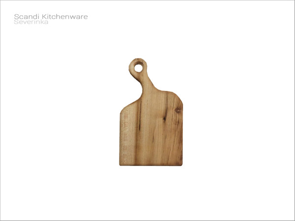 Sims 4 — [ScandiKitchenware] - cutting board by Severinka_ — Cutting board From the set 'Scandi Kitchenware' Build / Buy