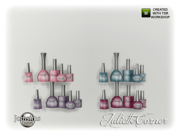 Sims 4 — Juliette corner make up set 2 by jomsims — Juliette corner make up set 2