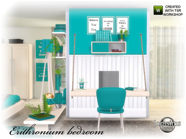 Sims 4 — Erithronium bedroom part 3 by jomsims — Erithronium bedroom part 3 set tested in game update and tiny living