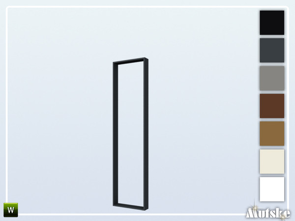 Sims 4 — Wareham Arch Tall6 1x1 by Mutske — This arch is part of the Wareham Constructionset. Made by Mutske@TSR. 
