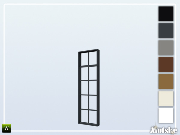 Sims 4 — Wareham Door Small Tall5 1x1 by Mutske — This door is part of the Wareham Constructionset. Made by Mutske@TSR. 