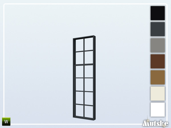 Sims 4 — Wareham Door Tall6 1x1 by Mutske — This door is part of the Wareham Constructionset. Made by Mutske@TSR. 