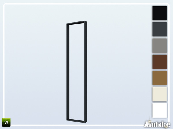 Sims 4 — Wareham Arch Tall7 1x1 by Mutske — This arch is part of the Wareham Constructionset. Made by Mutske@TSR. 