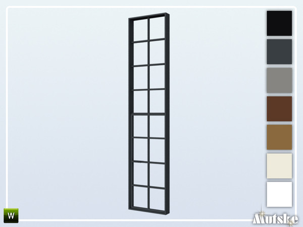 Sims 4 — Wareham Door Tall8 1x1 by Mutske — This door is part of the Wareham Constructionset. Made by Mutske@TSR. 