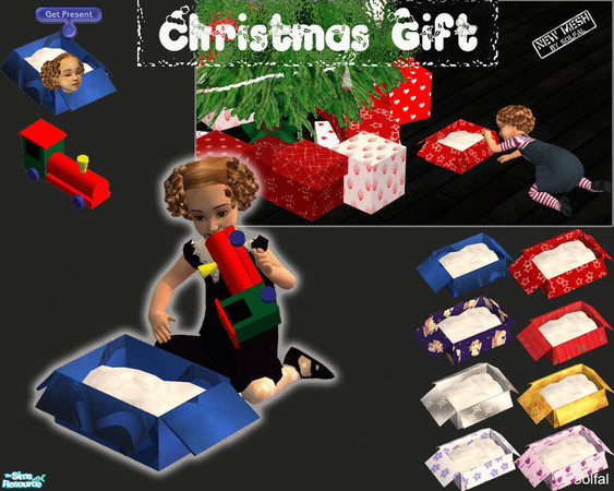 Sims 2 — Christmas Gift by solfal — 