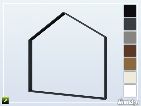 Sims 4 — Wareham Arch Triangle32 3x1 by Mutske — This arch is part of the Wareham Constructionset. Made by Mutske@TSR. 