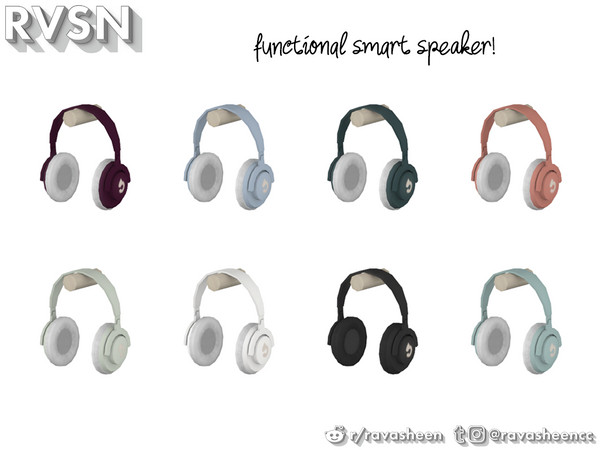 Sims 4 — Peg To Differ - Smart Headphones by RAVASHEEN — Store those pricey smart headphones on your Peg To Differ
