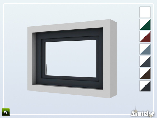 Sims 4 — Alma Window Privat 1x1 by Mutske — This window is part of the Alma Constructionset. Made by Mutske@TSR. 