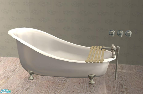 Sims 2 — PB Bathroom - Shelf for Tub by ShinoKCR — Its on a Coffeetable