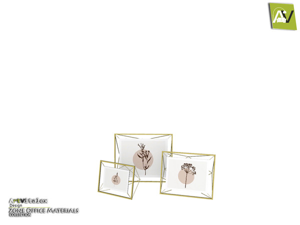 Sims 4 — Zone Painting Frames Trio by ArtVitalex — - Zone Painting Frames Trio - ArtVitalex@TSR, May 2020