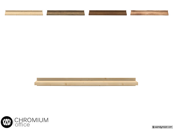 Sims 4 — Chromium Shelf by wondymoon — - Chromium Office - Shelf - Wondymoon|TSR - Creations'2020