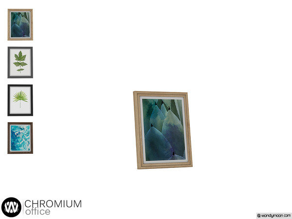 Sims 4 — Chromium Tabletop Painting by wondymoon — - Chromium Office - Tabletop Painting - Wondymoon|TSR - Creations'2020