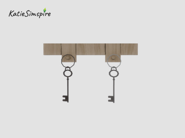 Sims 4 — Old key by Katiesimspire — Old key decoration, that you can use to customise your own key holder from - Key