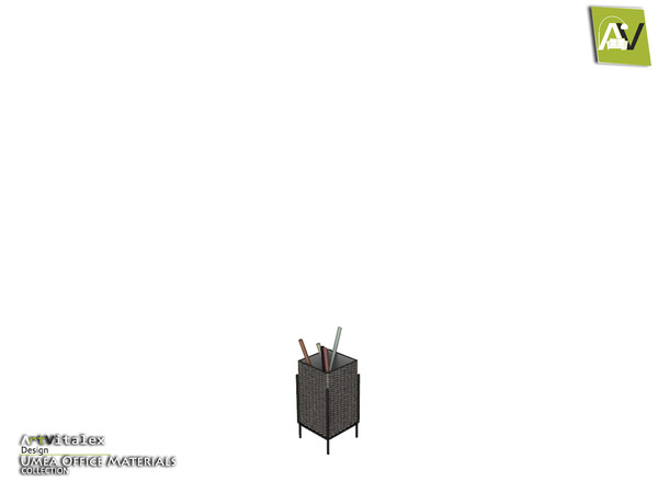 Sims 4 — Umea Pen Holder by ArtVitalex — - Umea Pen Holder - ArtVitalex@TSR, Sep 2020
