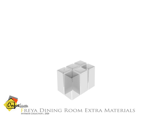 Sims 4 — Freya Glasses by Onyxium — Onyxium@TSR Design Workshop Dining Room Collection | Belong To The 2020 Year