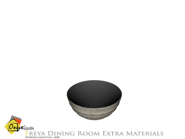 Sims 4 — Freya Bowl by Onyxium — Onyxium@TSR Design Workshop Dining Room Collection | Belong To The 2020 Year