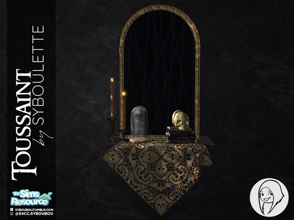 Sims 4 — Toussaint set by Syboubou — Toussaint was originally the day where catholic people celebrated their saints, but