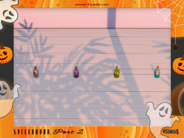 Sims 4 — Spellbound Love potion by Winner9 — Love potion from my Halloween set Spellbound, you can find it easy in your