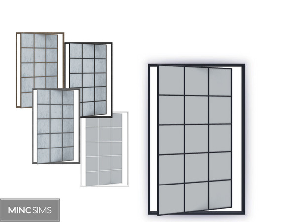 Sims 4 — Brightside Window C V2 by Mincsims — Brightside Window 5 swatches