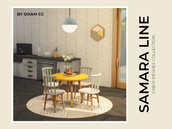 Sims 4 — Samara Line by ImFromSixam — Hey guys, I am very happy to share with you my new Line, this is a collection of 6