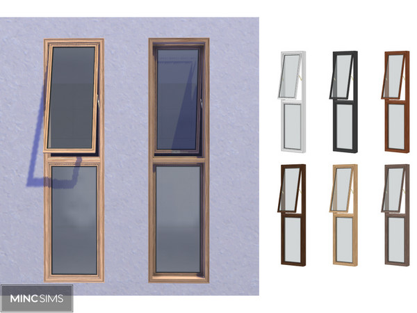 Sims 4 — Meta Window Left Open(S) by Mincsims — Meta Window Left Open for short wall Diagonal mesh is supported.