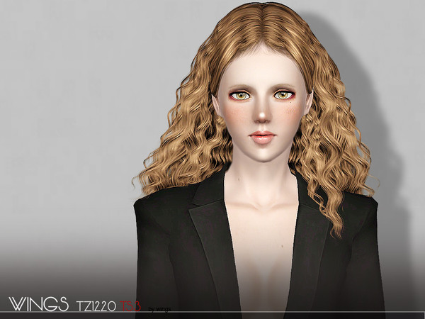 Sims 3 — WINGS-TZ1220 by wingssims — S4 conversion All LODs Smooth bone assignment hope you like it