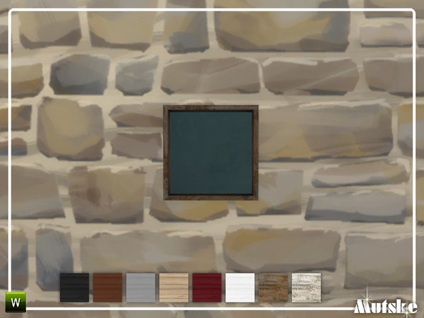 Sims 4 — Roomdivider 2.0 Rectangular 0,5x0,5 by Mutske — This roomdivider is part of the Roomdivider 2.0 construstionset.