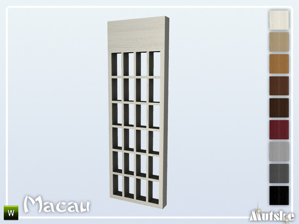 Sims 4 — Macau Roomdivider Shiwan by Mutske — This roomdivider is part of the Macau Contructionset. Made by Mutske@TSR.