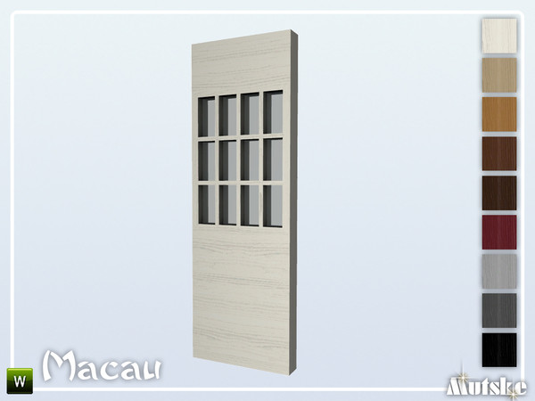 Sims 4 — Macau Window Bashu by Mutske — This window is part of the Macau Contructionset. Made by Mutske@TSR.