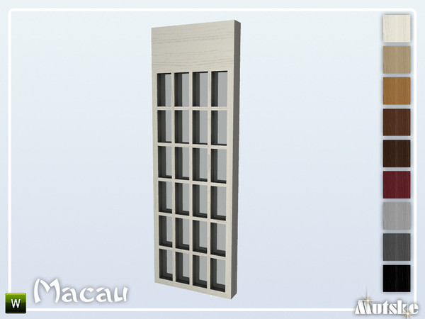 Sims 4 — Macau Window Shiwan by Mutske — This window is part of the Macau Contructionset. Made by Mutske@TSR.