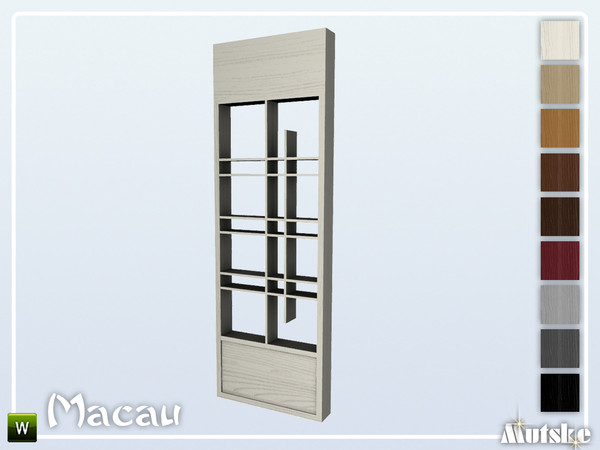 Sims 4 — Macau Roomdivider Sitang by Mutske — This roomdivider is part of the Macau Contructionset, it has extra slots to