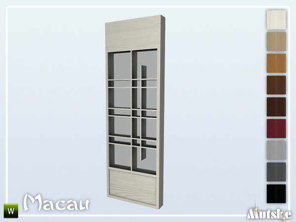 Sims 4 — Macau Window Sitang by Mutske — This window is part of the Macau Contructionset. Made by Mutske@TSR.