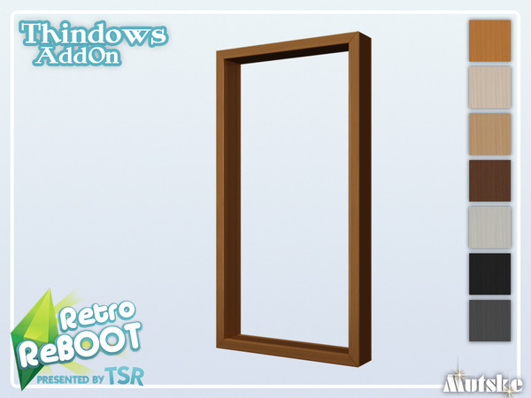 Sims 4 — RetroReBOOT Thindows AddOn Counter 1x1 by Mutske — This window is part of the RetroReBOOT Thindows AddOn